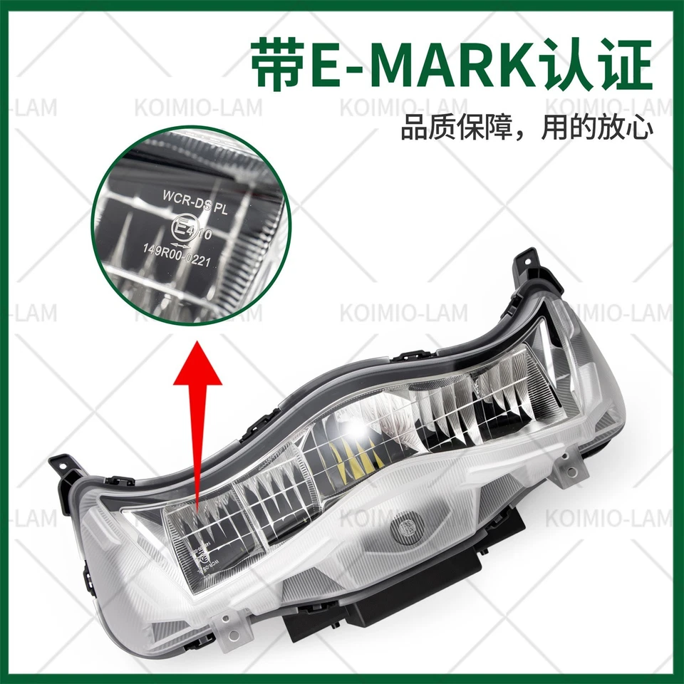 Fit for Honda SH125 SH150 SH350 2021 - 2024 Headlight Assembly Headlamp Light - Image 4 of 4