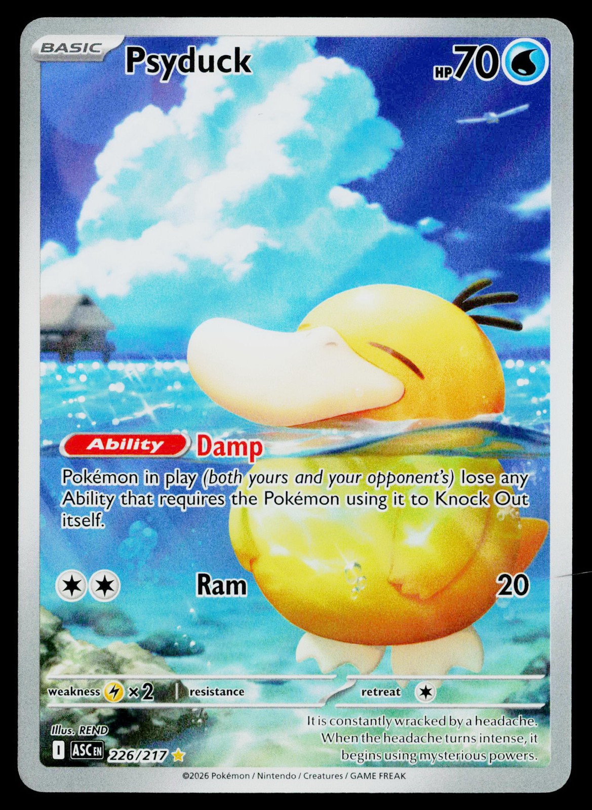Psyduck Holofoil EN [ASC - 226/217] NM
