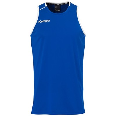 Kempa Player Tank Top Herren Kinder blau weiß