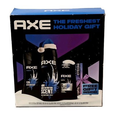 AXE Phoenix Holiday 4-Piece Gift Set Mens NEW SEALED Mint Rosemary Vanilla 
