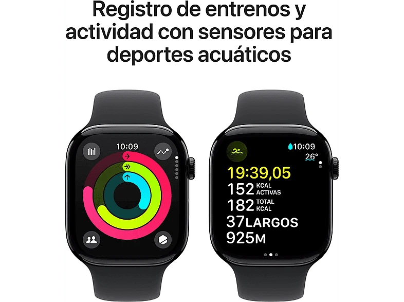 Apple Watch Series 10 (2024), GPS, 46 mm, Gesto de doble toque - Imagen 4 de 4