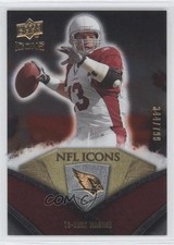 2008 Upper Deck Icons NFL Icons Silver 344/799 Kurt Warner #NFL35 HOF 0j0