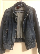 Quiksilver Stranger Things Nancy's Jean Jacket Xs Rare Cosplay
