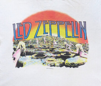 LED ZEPPELINレッド・ツェッペリンHanesTシャツMサイズ©1984