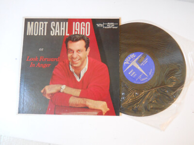 Mort Sahl  1960 or LOOK FORWARD IN ANGER  Verve15004  VG+/VG+