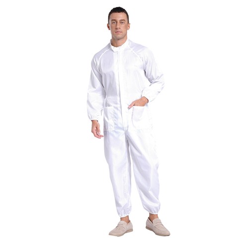 Mens Romper Utility Jumpsuit Fashion Bodysuit Casual Anti-static One Piece Work - Picture 30 of 71