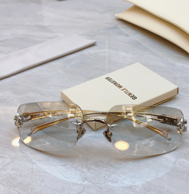 New GentleMonster Sunglasses - Jennie - Glitter 02 Silver Frame