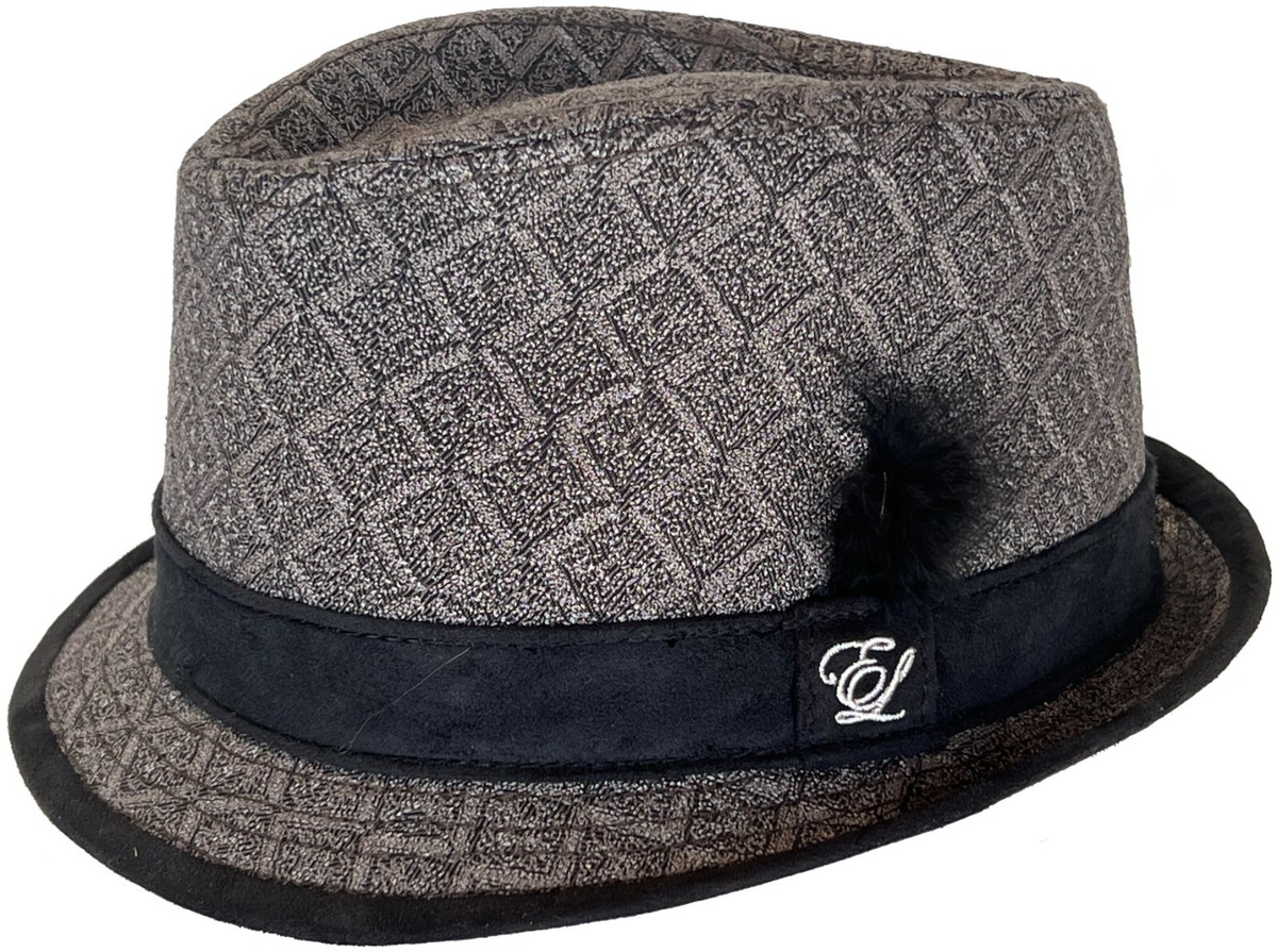 Vintage English Laundry Fedora New Old Stock Trilby Stingy