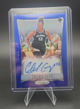 2024 Panini Prizm WNBA Throwback Chelsea Gray Blue Prizm Auto /75 #TB-CG