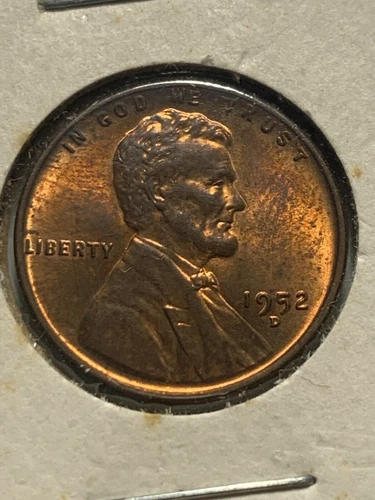 1952-D us coins Lincoln Wheat penny Gem Uncirculated