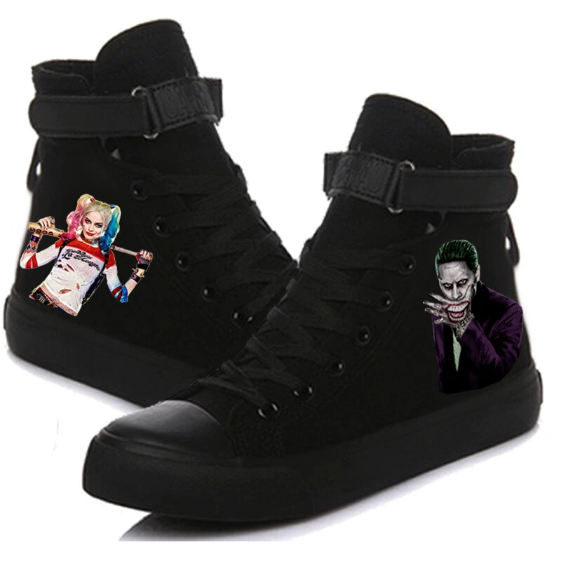 Escuadrón Suicida Harley Quinn Zapatos de Lona Zapatos Altos Casales Foto 4 de 4