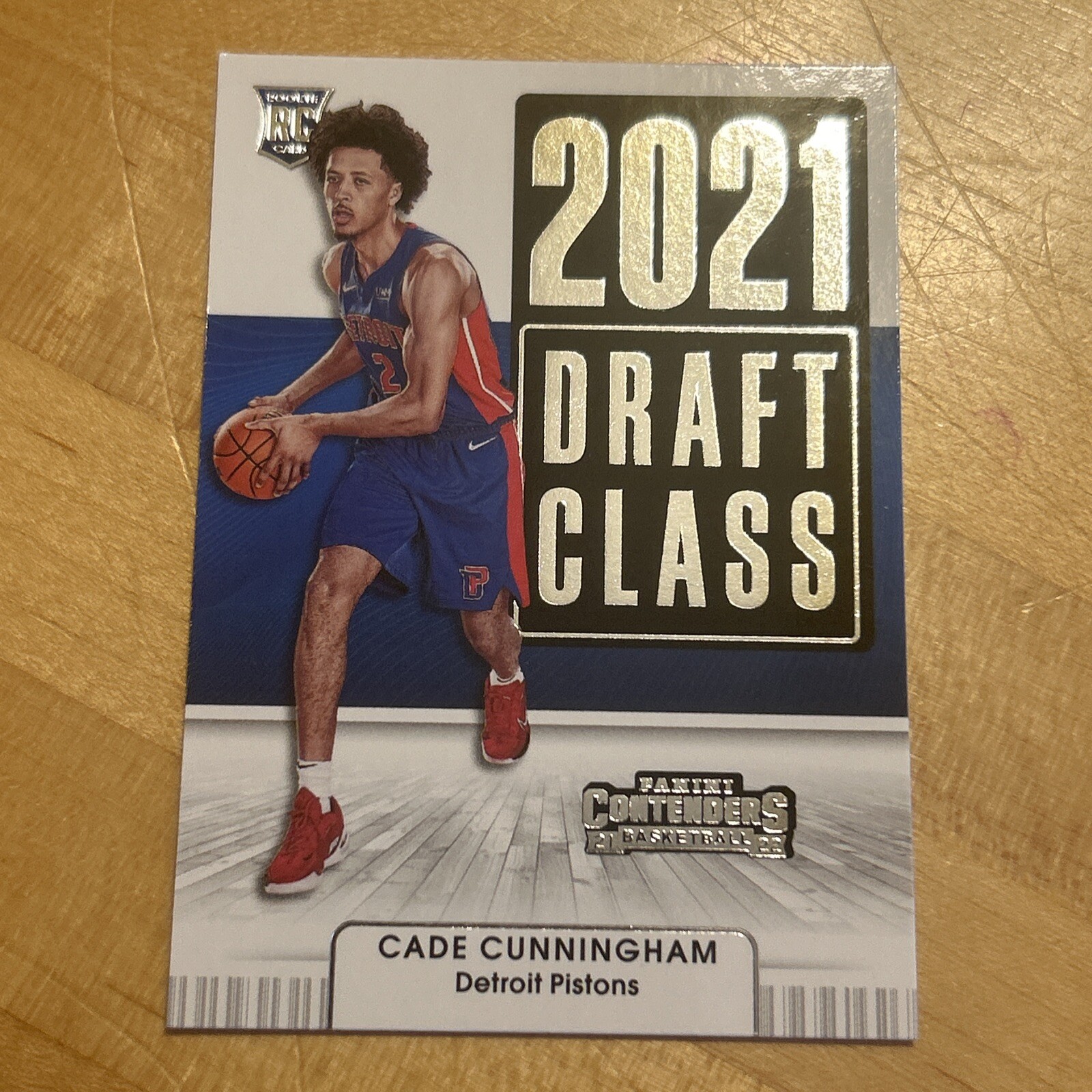 2021-22 Panini Contenders - 2021 Draft Class Contenders #1 Cade Cunningham (RC)