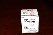 10 Nora lighting Halogen lamp GU 10 120V 50W with Aluminized Reflector MIB