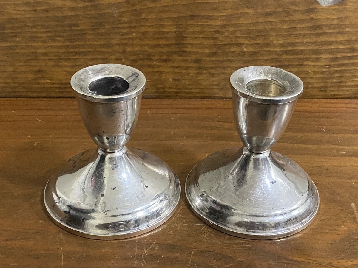 2 Vintage Duchin Creation Weighted Sterling Silver