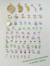 Valjoux Cal 730 Parts ( 72c 72 23 ) Movement Balance Fork Wheel Spring Bridge 2