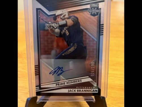2022 Elite Extra Baseball Jack Brannigan Prime Numbers Autograph /190 - Picture 1 of 1