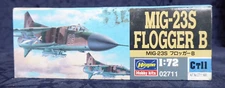 Hasegawa 02711, 1:72 Airplane Model Mikoyan Gurevich MIG-23 FLOGGER B