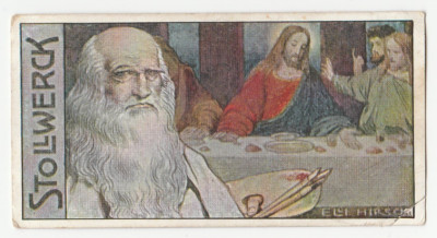 Leonardo da Vinci card, Stollwerck Köln 1908