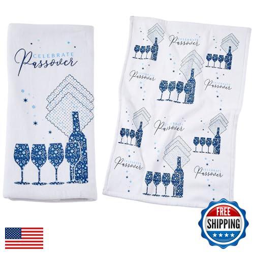 Rite Lite Passover Hostess Gift Hand Towel Mosaic Stylish and Elegant Jewish - Picture 1 of 5