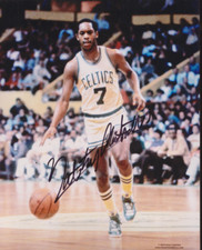NATE TINY ARCHIBALD AUTOGRAPH SIGNED 8X10 PHOTO COA BOSTON CELTICS