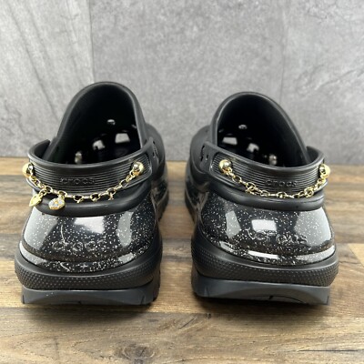 Atmos x Crocs Mega Crush Slip On Platform Clogs Shoes Size