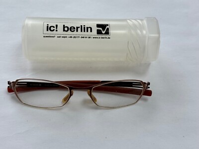 ic! berlin Eyeglasses Julie Rose Copper Metal Frame no. 863424 | eBay