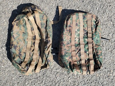 Rucksack Lid USMC ILBE Cover Woodland Marpat REPRODUCTION Made in