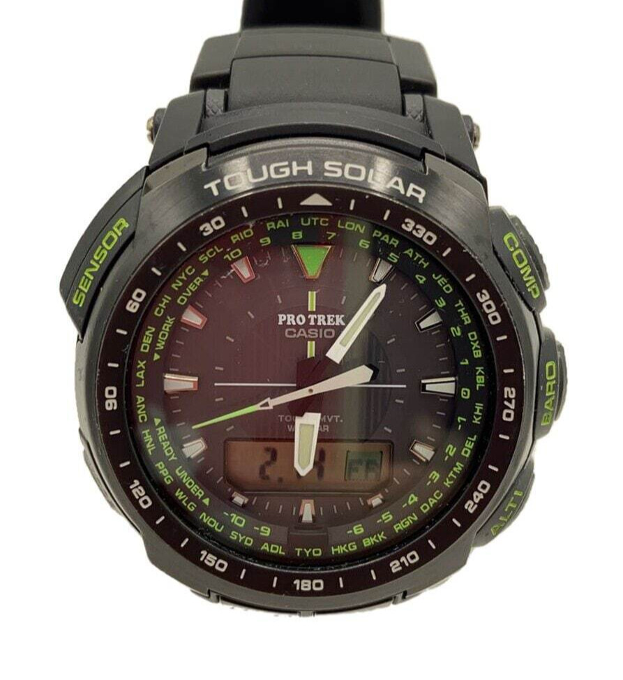N Mint ]Casio Solar Watch Protrek Prw-5100-1Bjf Digiaana from Japan