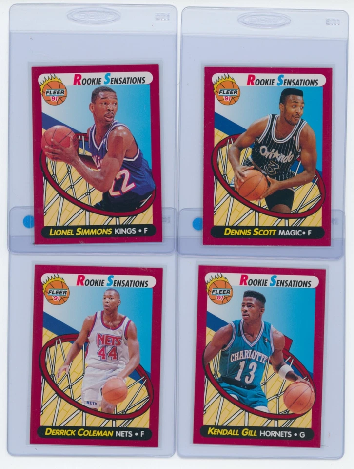 Conjunto Fleer Rookie Sensations 1991 (1-10) - Imagem 3 de 4
