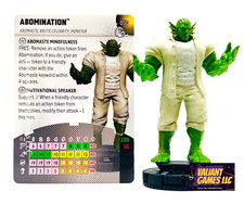 Marvel Heroclix Abomination 050 w/ Card Marvel Studio Next Phase