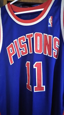 Vintage & Authentic Mitchell & Ness #11 Detroit Pistons Isaiah
