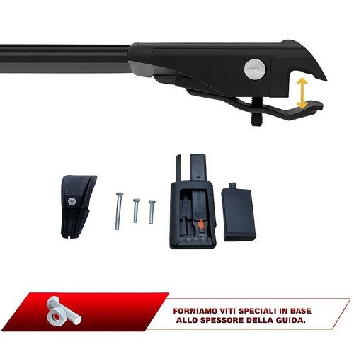 per Mini Clubman R55 2011-2014 Barre Trasversali da Tetto Portatutto Portapacchi - Imagen 10 de 14