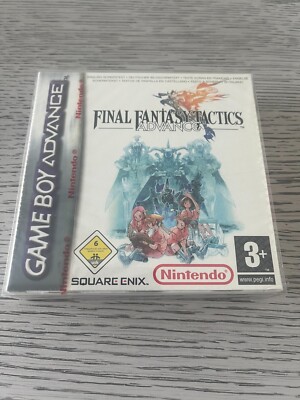 Final Fantasy Tactics Advance GBA Nintendo Gameboy Neu & Factory Sealed