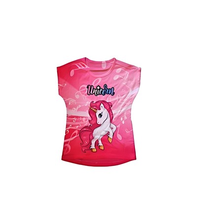 T-shirt Fille NEXT Rose 3 Ans (98 Cm) - Manches Courtes - Très Bon état Occasion