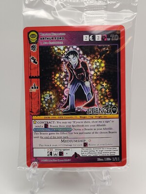 Arthur Ford #1/11 Metazoo Seance 1st Edition Full Holo FH Release Deck Promo