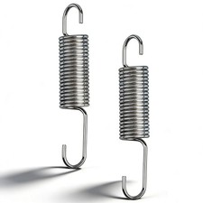 2 Pack 3-5/8 Inch Recliner Tension Springs for Furniture Replacement Parts