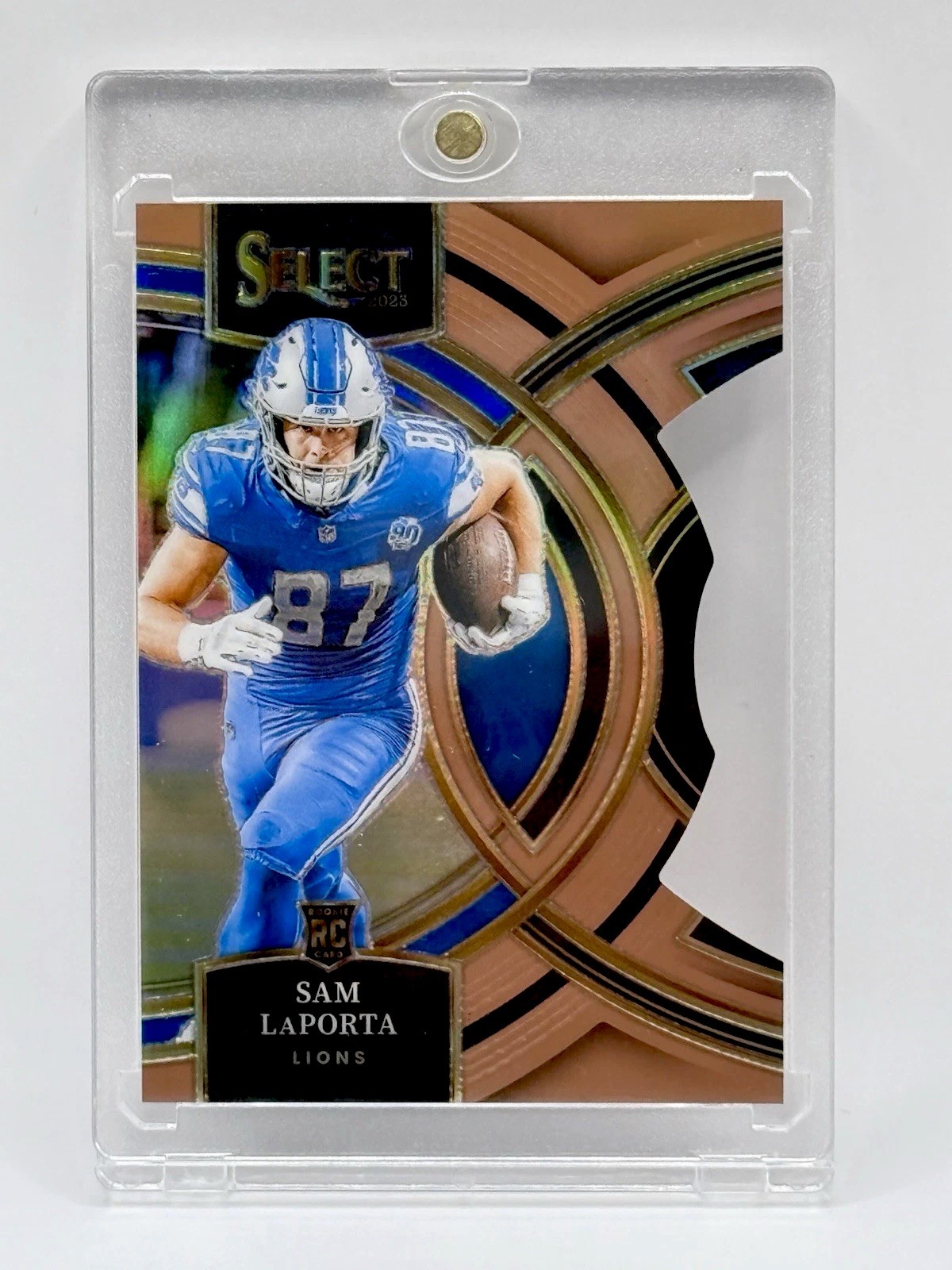 2023 Panini Select Club Level Copper Die Cut #221 Sam LaPorta (RC) /299