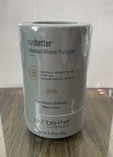 SkinBetter Sunbetter SHEER SPF 56 Sunscreen Stick 20g Brand New Sealed 