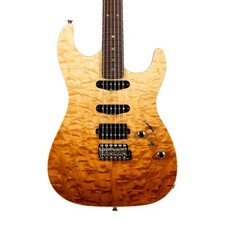 Jet Elite JS-45 Electric Guitar, Fireburst (NEW)