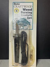 Darice Wood Burning Creativity Set Woodwork Artist Create NOS