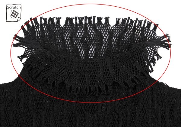 ISSEY MIYAKE A-POC INSIDE Stretch Mesh Cutting Design Top