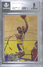 1996-97 Fleer Derek Fisher #204 BGS 9 MINT 05c5