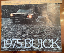 1975 Buick Skyhawk-Century-Le Sabre-Riviera Hardtop Coupe Car Catalog Appolo GM