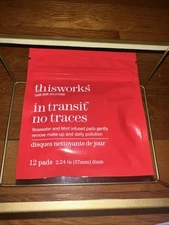 This Works In Transit No Traces Make Up Removal Pads 12 Ct Each - 1 Pack