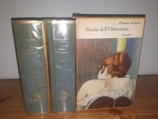 Parnaso Italiano POESIA DELL'OTTOCENTO - Einaudi Millenni 1968 Cofanetto 2 Vol.