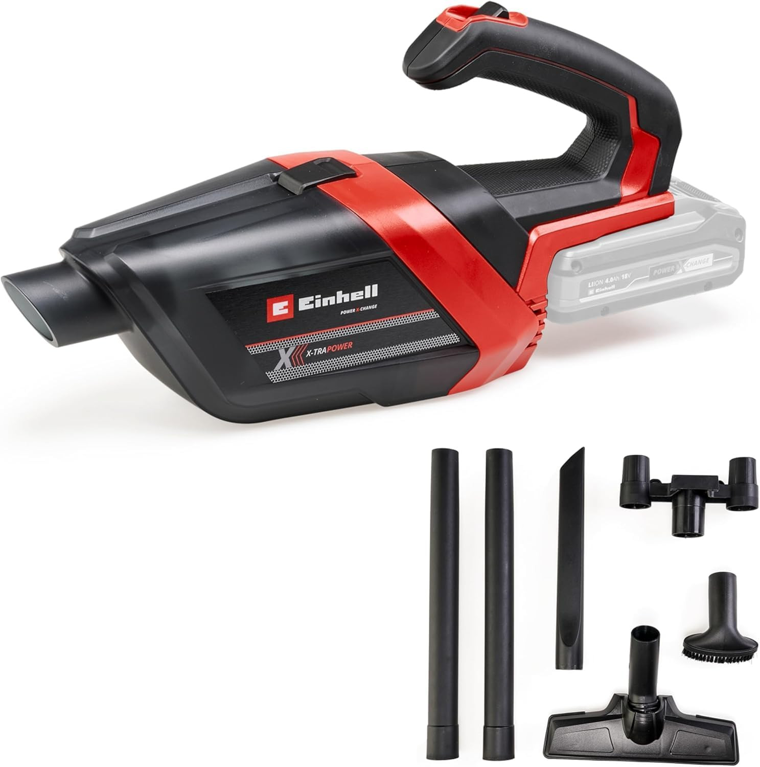 Aspirateur manuel TE-HV 18/06 Li à forte aspiration 18V pour un nettoyage rapide sans fil