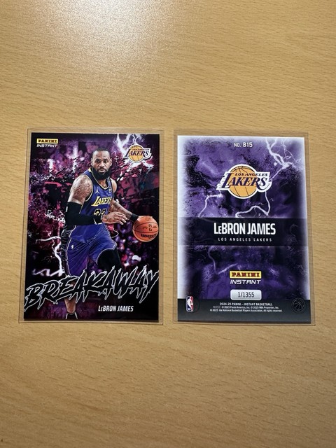 2024-25 Panini Instant NBA - LEBRON JAMES - Breakaway B15 SP - 1/1355