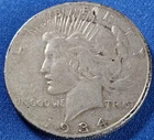 A 1934 S Peace Dollar. Better Date