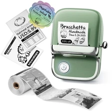 Phomemo M150 Label Maker, Bluetooth Thermal Label Maker Machine with Tape, Up...