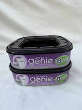 2 Pack Cat Litter Refill Bags Compatible w/Genie Standard  Plus Pails
